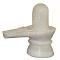 Shiva Lingam White Natural Marble Stone Shivling Statue 5 Inches Shiva Lingam White Natural Marble Stone Shivling Statue 5 Inches