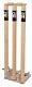 CA Metal Base Spring Three Cricket Stumps + Bails