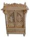 Artistic PushtiMarg White Sevan Wooden Temple w/Doors - 44"