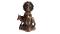 Artistic Black Metal Statue of Lord Krishna With Cow 24" Artistic Black Metal Statue of Lord Krishna With Cow 24"
