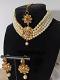 Indian Fashion Jewellery, kundan & pearl choker with earring & maang tikka Indian Fashion Jewellery, kundan & pearl choker with earring & maang tikka