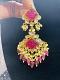 Pachi Kundan Pure Gold Coating Earrings Set Pachi Kundan Pure Gold Coating Earrings Set