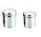 2 Pcs Stainless Steel Containers Dubba w/ Lid - 6.5" or 7" 2 Pcs Stainless Steel Containers Dubba w/ Lid - 6.5" or 7"