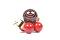 Handcrafted Wooden Channapatna Snail Toy in Brown and Orange Handcrafted Wooden Channapatna Snail Toy in Brown and Orange