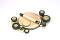Handcrafted Wooden Channapatna Kitchen Set in Green Handcrafted Wooden Channapatna Kitchen Set in Green