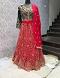 Elegant Design Red Green Georgette Lehenga Set Medium Size Choli #5801179 Elegant Design Red Green Georgette Lehenga Set Medium Size Choli #5801179