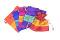 Ethnic Silk Brocade Potli Gift Bag 7X7 - Set of 5
