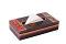 Antique Wood Tissue Box With Dhokra Brass Art Antique Wood Tissue Box With Dhokra Brass Art
