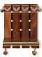 Hand Crafted Wood Wall Shelf