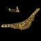 Fashionable Gold Lakshmi Waist Belt 