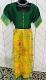 Organza Floral Full Length Yellow Kurti (Sizes L & XL) Organza Floral Full Length Yellow Kurti (Sizes L & XL)