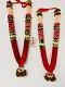 Artificial Bright Traditional Wedding Garlands (Set of 2)