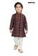 Patola Print Muslin Cotton Kurta Pajama Set 1 - 13 Year Boys Patola Print Muslin Cotton Kurta Pajama Set 1 - 13 Year Boys