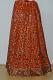 Orange Georgette Lehanga w/ Unstiched Embellished Choli