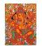 Majestic Ganesha Kerala Mural Painting On Canvas Majestic Ganesha Kerala Mural Painting On Canvas