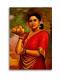 Raja Ravi Varma's Champ Maharastrian Lady Paintings On Canvas