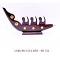 Kerala Rosewood Art Boat With 3 Men