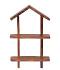 Trendy Wood Shelf Wall Decor H 9" W 6" Trendy Wood Shelf Wall Decor H 9" W 6"