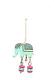 Trendy Elephant Hanging With Pink Bells