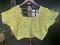 Size 40 Green and Yellow Net Blouse Size 40 Green and Yellow Net Blouse