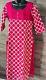 Pink White Pure Cotton Embroidery Work Kurti (L)