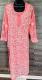 Bright Pure Georgette Chikankari Traditional Embroidery Work Kurti (2XL) Bright Pure Georgette Chikankari Traditional Embroidery Work Kurti (2XL)