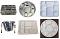 Assorted Disposable Compartment Thali / Plates - Sampler Set