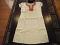 White Cotton Tunic with Cap sleeves