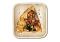 Eco-Friendly Disposable Square Plates - 2 Sizes (6 & 10") (Pack of 25 Pcs)