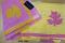 Bright Yellow Pink Cotton Saree  #5481689
