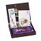 UtsaWe GIFT HAMPER - King-Queen Lumba Rakhi With Antique Beads