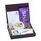 UtsaWe GIFT HAMPER - Adorable OM Rakhi with Cute Little Leaves on Side