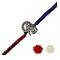 925 Sterling Silver Krishna Rakhi #09 925 Sterling Silver Krishna Rakhi #09