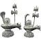 925 Sterling Silver Hallmarked Solid Shiva Lingam idol / Statue / Murti