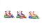 HAND PAINTED MEENAKARI METAL GANESHA 2" (Each) HAND PAINTED MEENAKARI METAL GANESHA 2" (Each)
