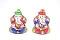 HAND PAINTED MEENAKARI METAL PAGIDI GANESHA  2"(EACH)