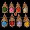 GODDESS ASHTALAKSHMI ORNAMENTED DURGA DEVI FACES | CLASSICAL DANCE JEWELRY