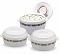 Tabakah Hotpot Stainless Steel Insulated Casserole Karishma 3 Pcs Set Tabakah Hotpot Stainless Steel Insulated Casserole Karishma 3 Pcs Set