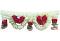 Traditional Flowers Door Hanging Garland / Toran / Diwali Decor 36" Traditional Flowers Door Hanging Garland / Toran / Diwali Decor 36"