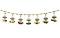 Bead Work Traditional Door Hanging Garland / Toran / Diwali Decor 36" Bead Work Traditional Door Hanging Garland / Toran / Diwali Decor 36"