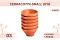 Terracotta Small Diya 6pc 3inch #3 Terracotta Small Diya 6pc 3inch #3