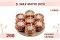 Small Wax Matki Diya 7pc 1.5inch #268 Small Wax Matki Diya 7pc 1.5inch #268
