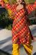 Red Silk Finish Multi-Color Phulkari Salwar Kameez Dupatta (Small) Red Silk Finish Multi-Color Phulkari Salwar Kameez Dupatta (Small)