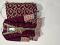 Burgundy Pakistani Eye Catching Lehnga Gharara Set (M)