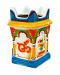 Porcelain Traditional Tulsi Planters Pot - Multicolour - 9.5" Height