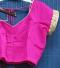 Pink Georgette Semi Stitched M-L Size Choli / Blouse for Saree #56547 Pink Georgette Semi Stitched M-L Size Choli / Blouse for Saree #56547