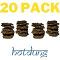 Pack of 20 Cow Dung Cakes for Pooja & Rituals