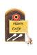 Handcrafted Kitchen Decor “Mom"s Cafe”