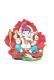 Marble Dust  Chemburthi Flower Ganesha