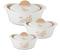 Cello Maple Pack of 3 Thermoware Casserole Set Cello Maple Pack of 3 Thermoware Casserole Set